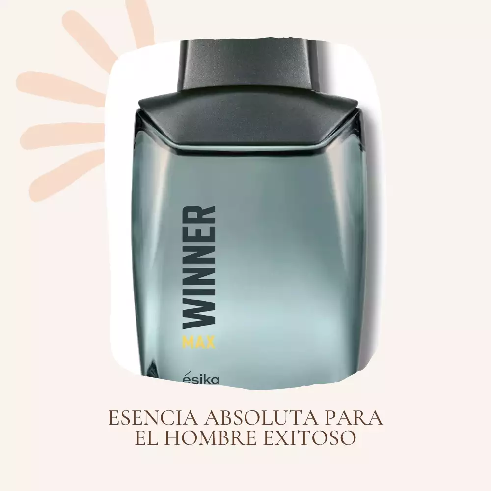 Perfume hombre Winner Max Ésika 100 ml herbal