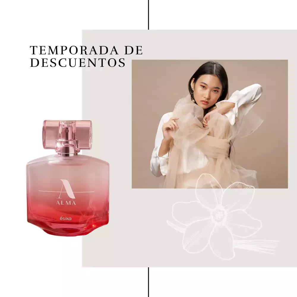 Perfume mujer Alma Ésika 50 ml floriental lujo