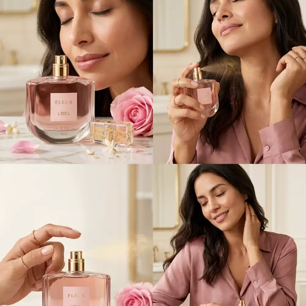 Perfume mujer Fleur LBel 50 ml floral de lujo
