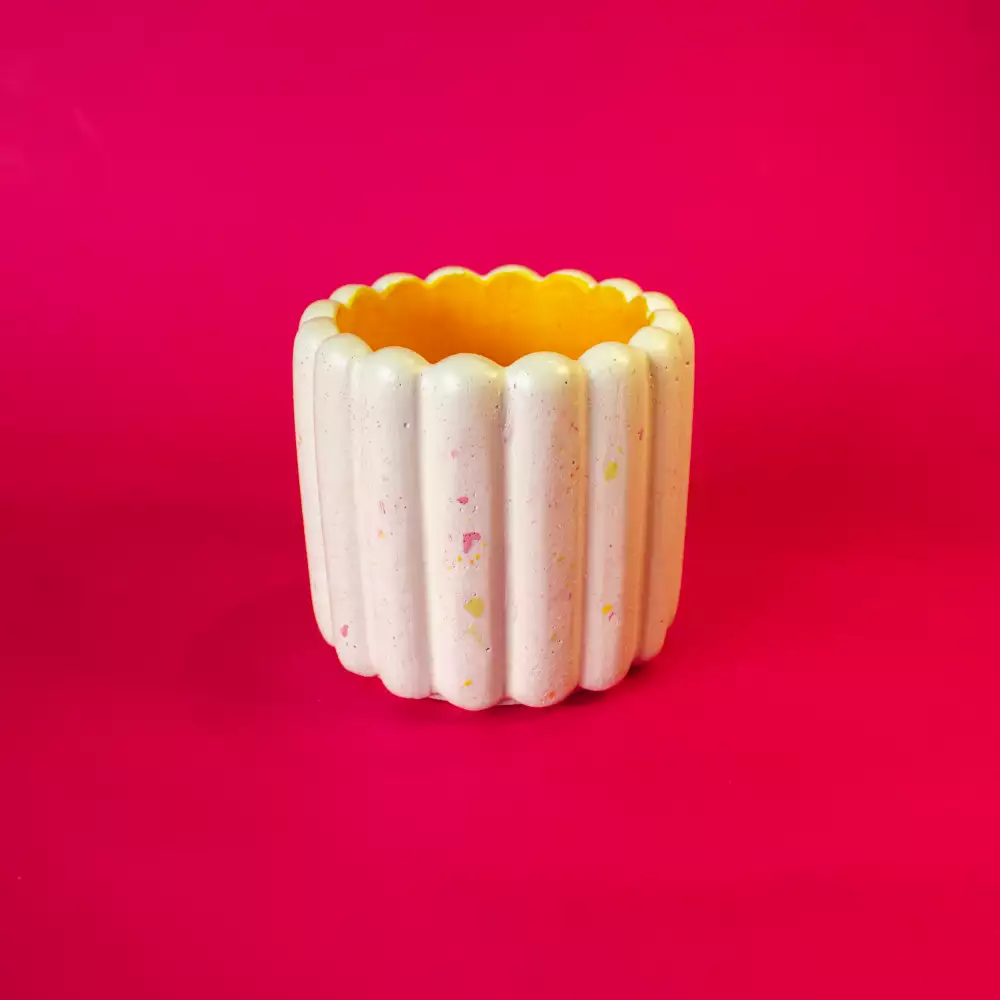PORTALÁPICES ONDAS COLOR BLANCO - NARANJA - ROSA