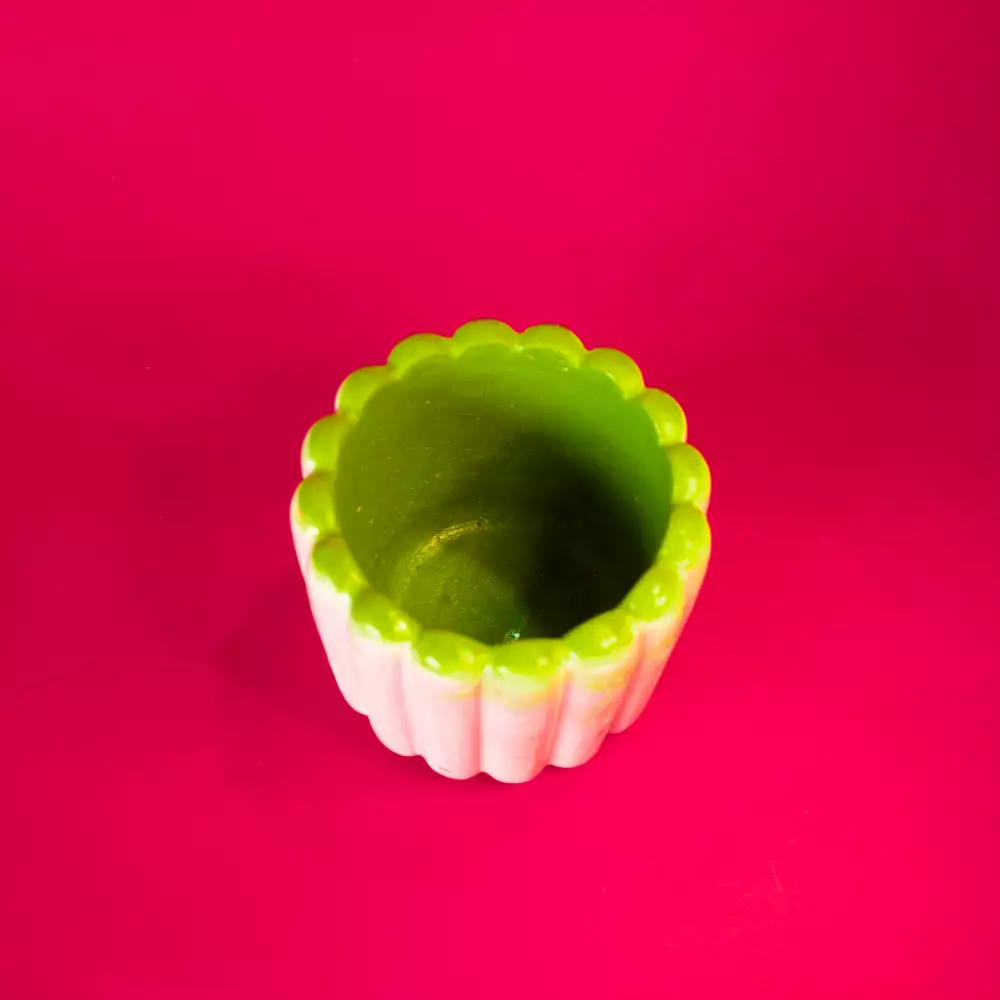 PORTALÁPICES ONDAS COLOR BLANCO - VERDE - NARANJA