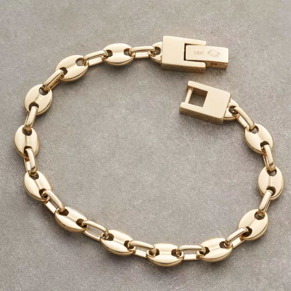 Pulso Tejido Ancla 4mm