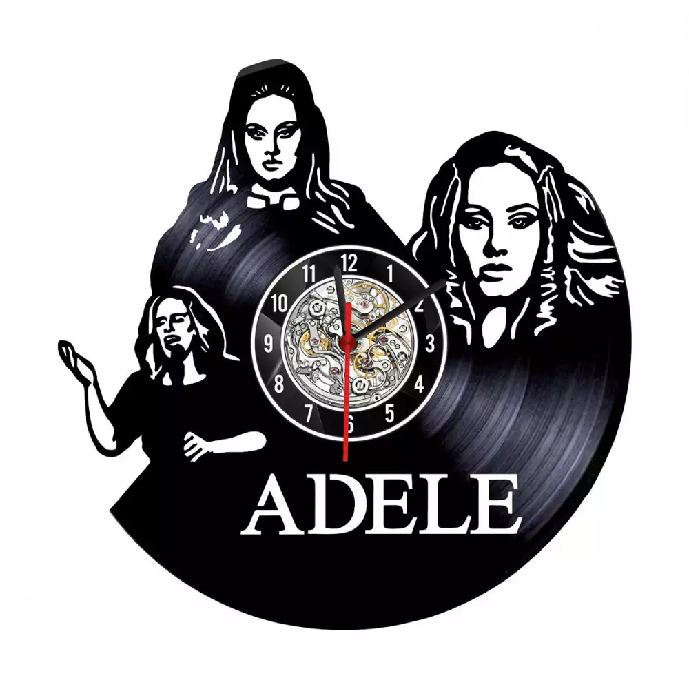 Reloj en vinilo LP/ Vinyl clock Adele