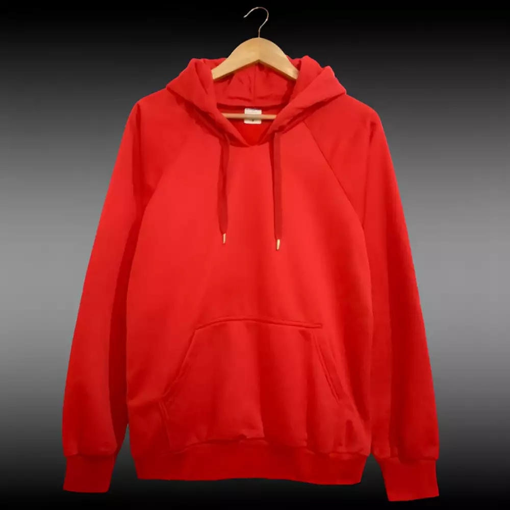 HOODIE DEPORTIVO UNISEX ROJO