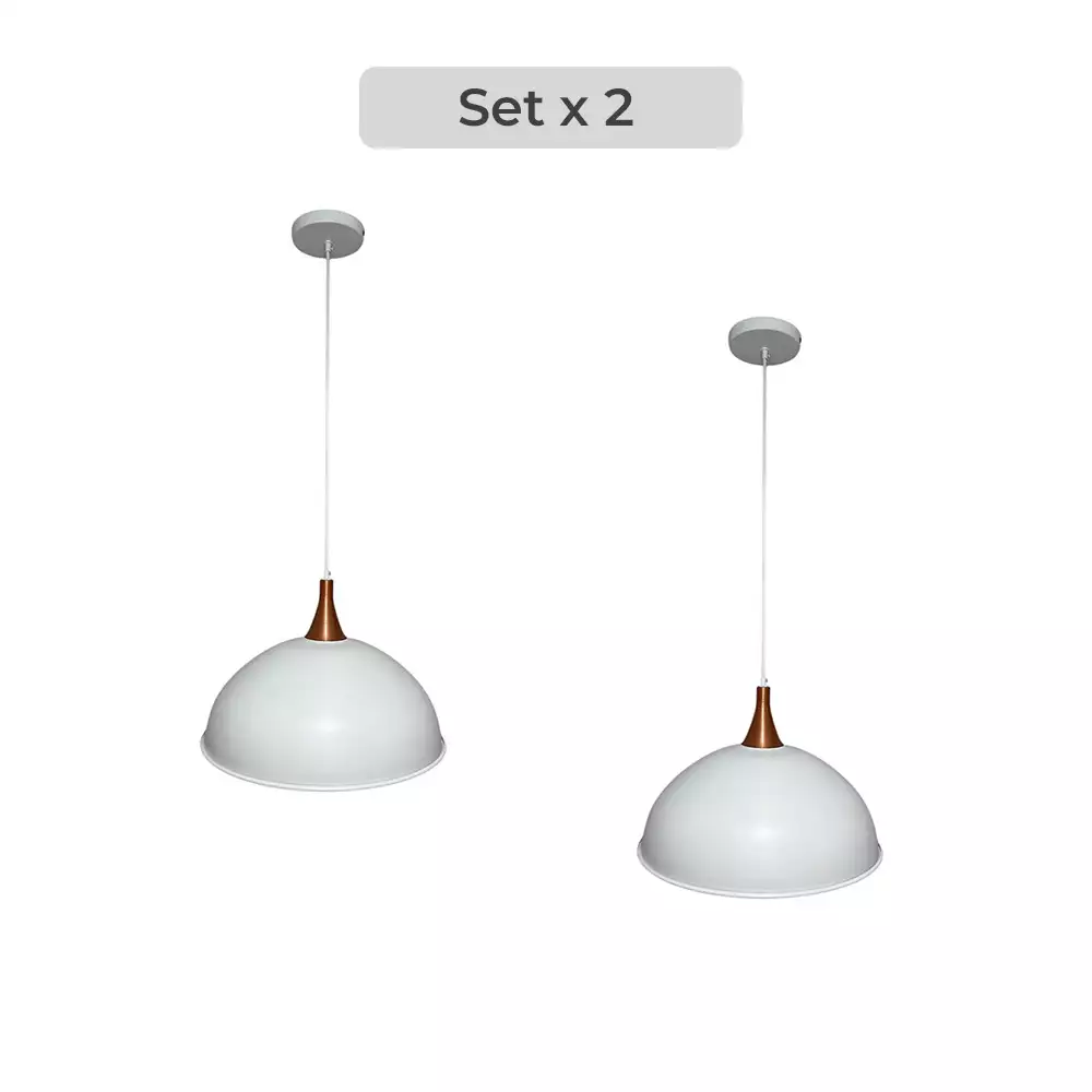 Set x2 Lámpara colgante Decorativa PD Enia Cónica – Estilo Único para tu Espacio