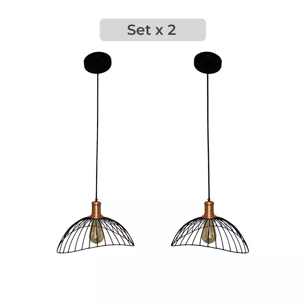 Set x2 Lámpara de Techo Decorativa Yakarta – Diseño Moderno y Versátil