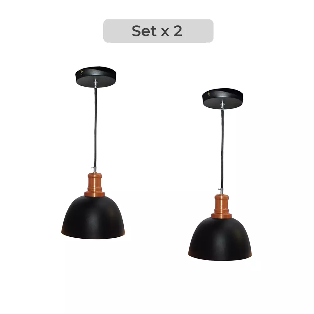 Set x2 Lámpara de Techo Lynett Imperial – Diseño Clásico y Versátil