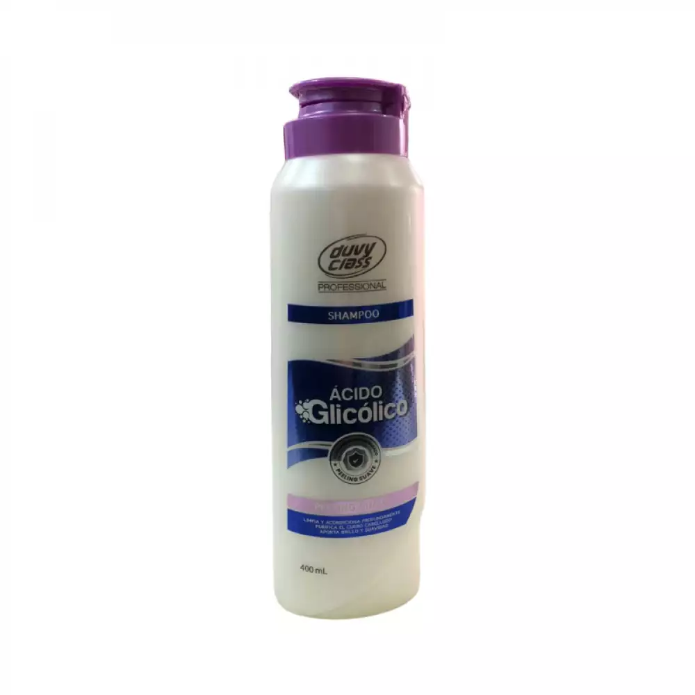 Shampoo ácido glicólico 400 ml reparación y brillo