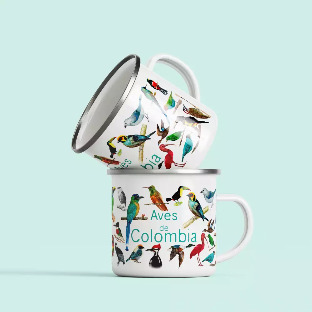 Taza Aves de Colombia