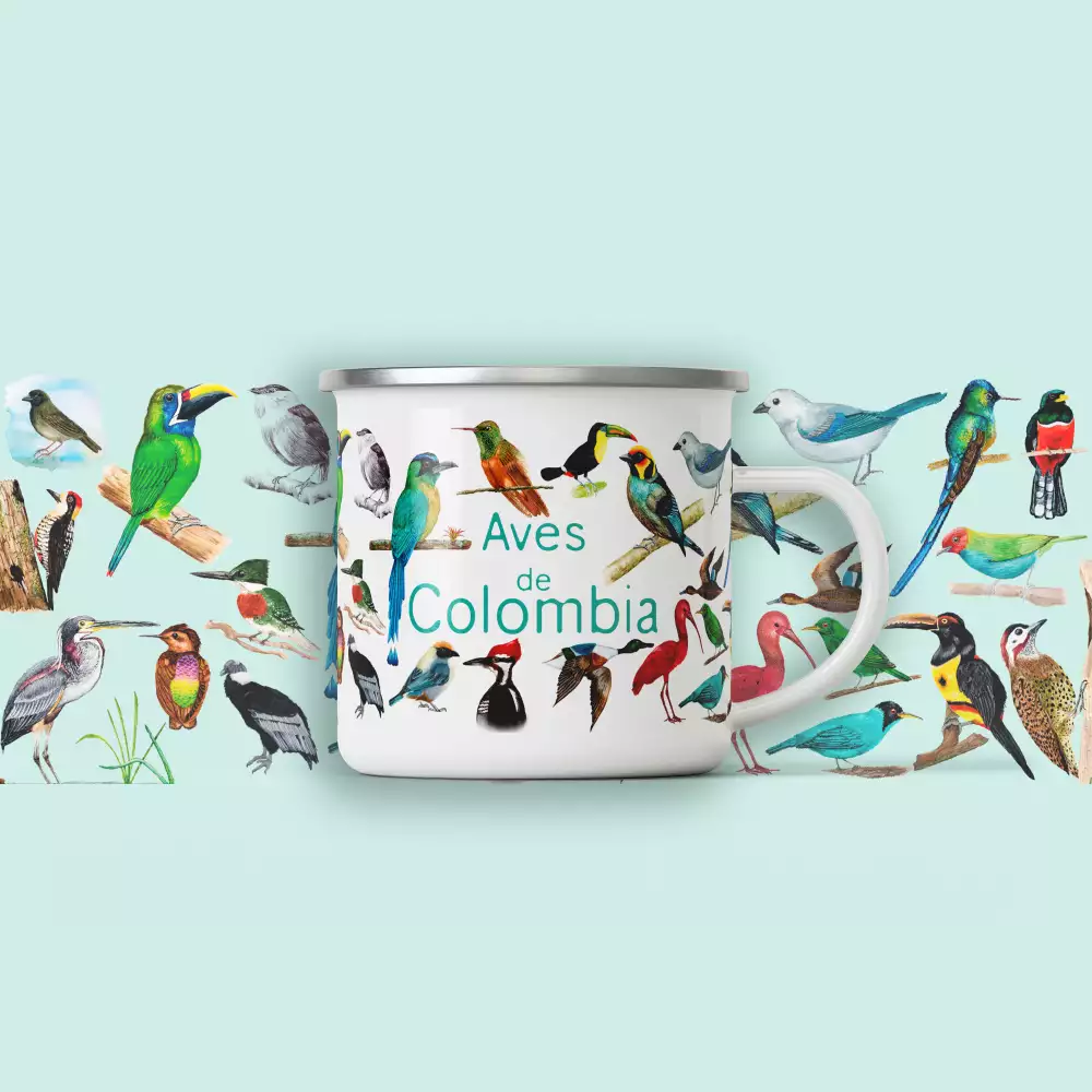Taza Aves de Colombia