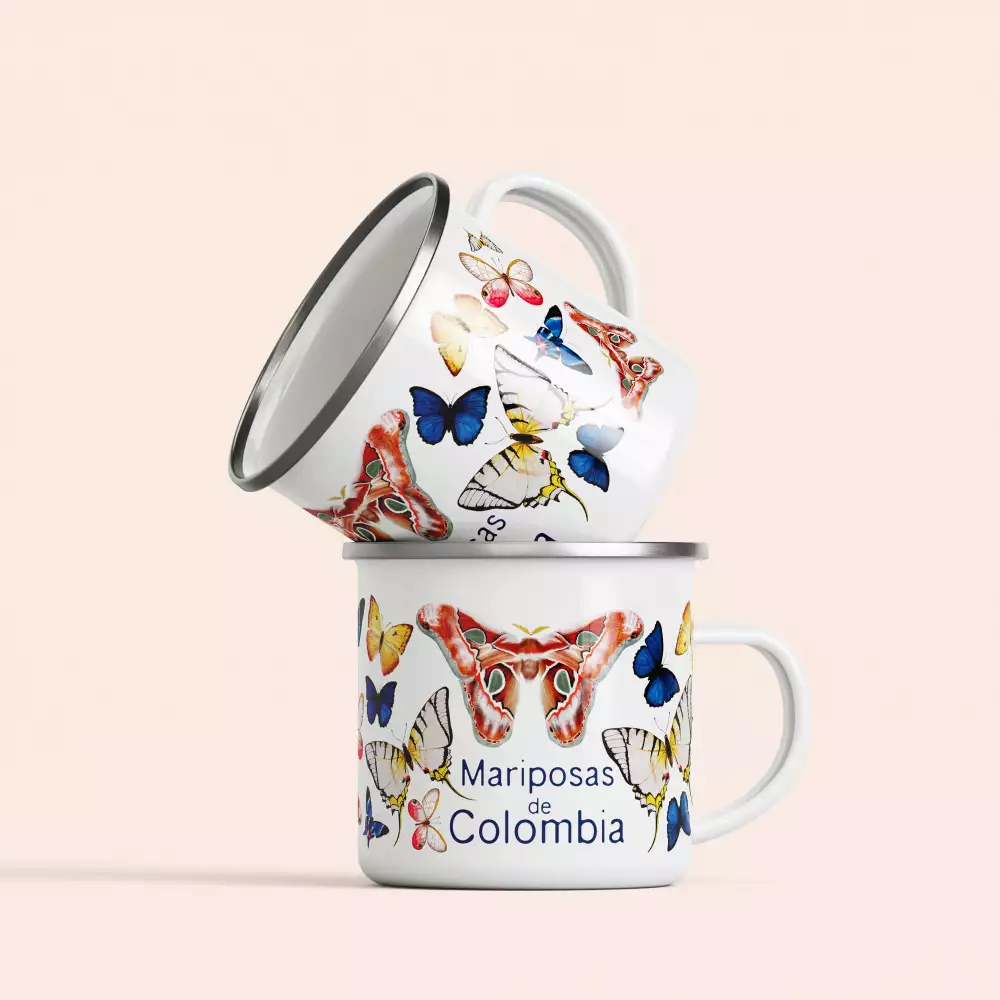 Taza Mariposas de Colombia