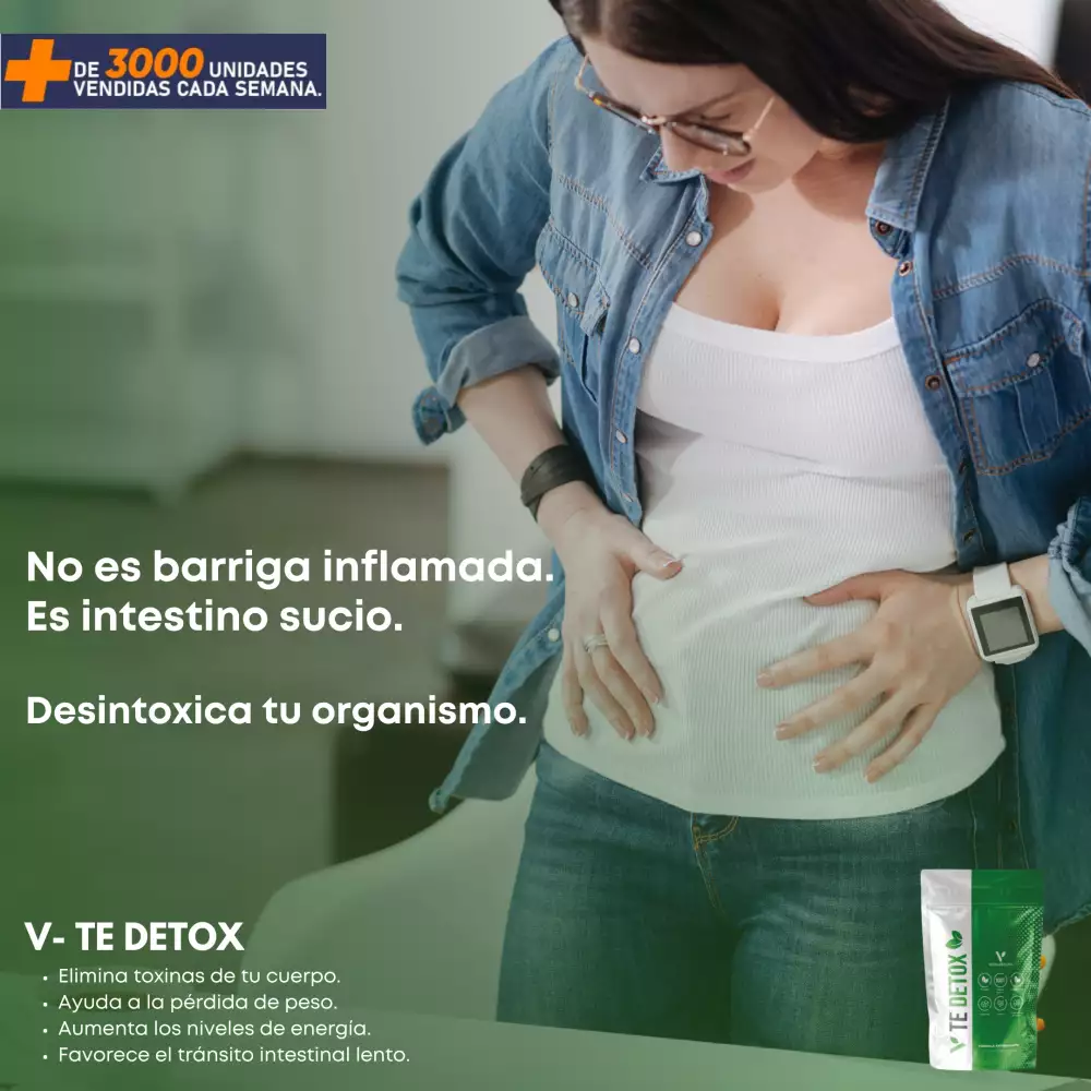 Té detox 15 días pérdida de peso 2 sobres