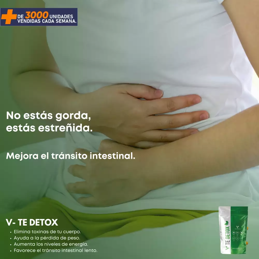 Té detox 15 días pérdida de peso 2 sobres