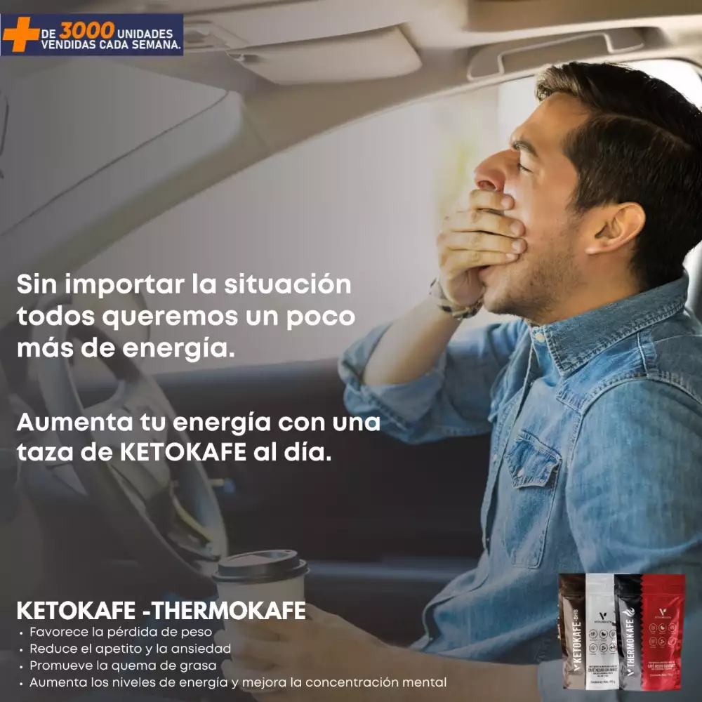 TERMOKAFE 150 gr - PIERDE PESO - OXIDADOR DE GRASA