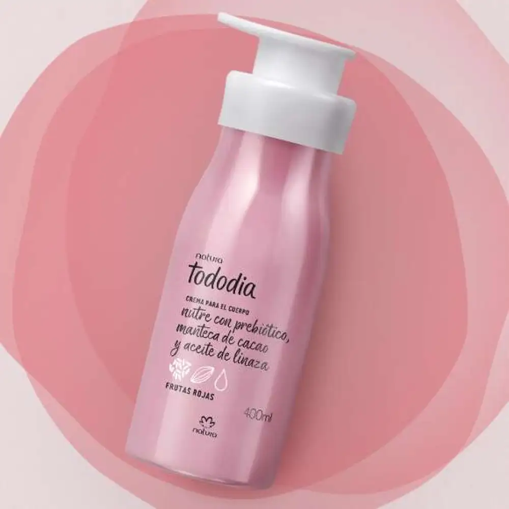 Tododia Crema Nutritiva Corporal Frutas Rojas