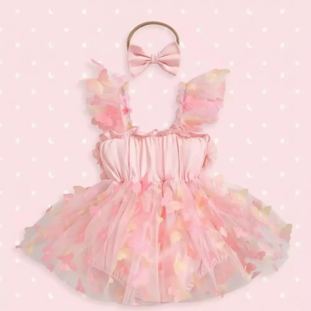 Vestido de mariposas