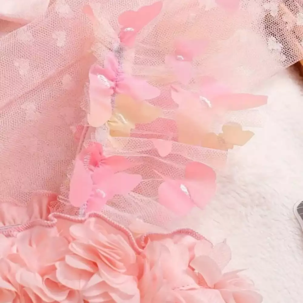 Vestido de mariposas