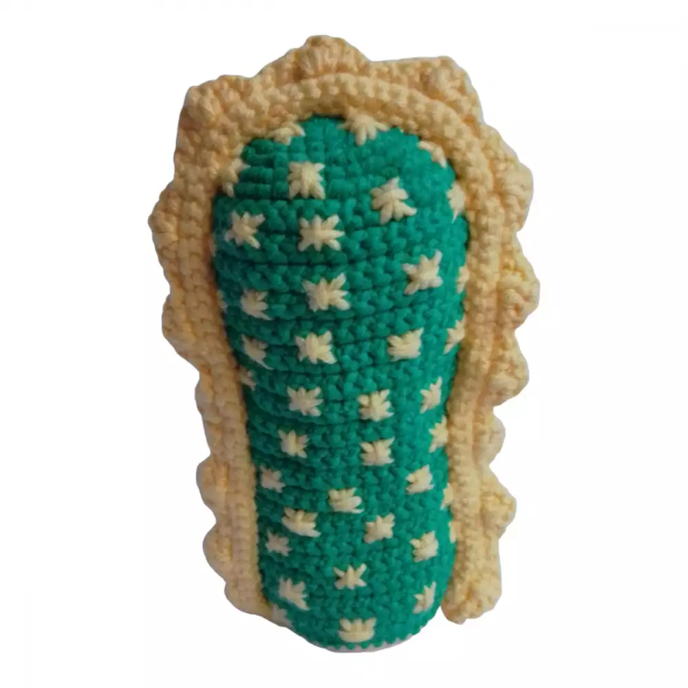 Virgen de Guadalupe tejida crochet amigurumi 20 cm