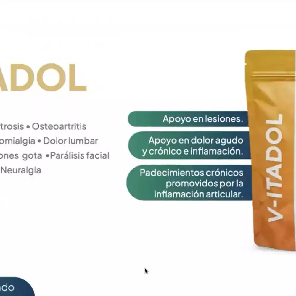 Vitadol 60 cápsulas alivio dolor articular