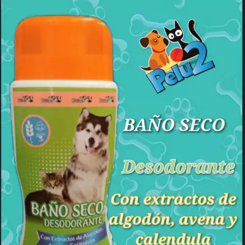 🌿🐾 Talco Desodorante para Mascotas | Frescura Natural sin Parabenos ni Sal ✨🐶🐱