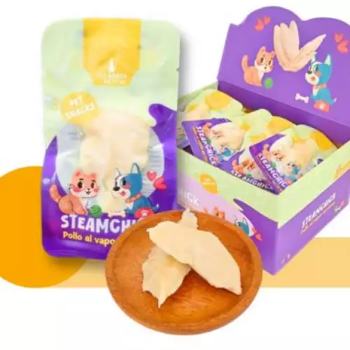 🍗 ¡Tu Mascota Se Volverá Loca Por Esto! Snack Premium 100% Natural 🐶🐱 Caja x 30 sobres
