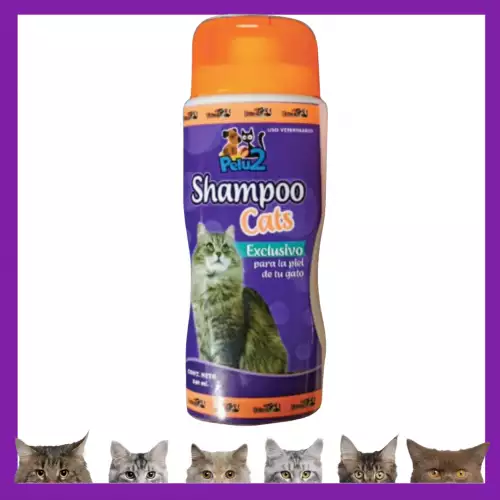 🐱✨ Shampoo para Gatos | Limpieza Profunda y Suavidad Natural 🛁🌿🛁 Mantén el pelaje de tu gato lim