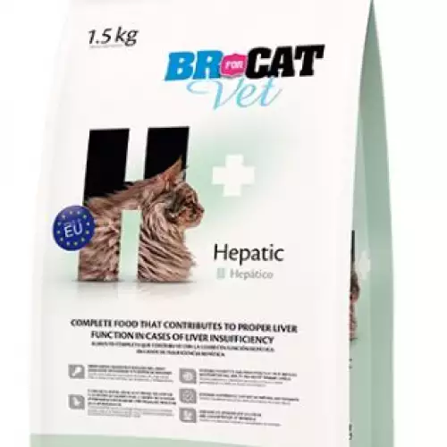 🐱 ¡Protege el hígado de tu gato con Br For Cat Vet Hepatic! ❤️ 500 gr