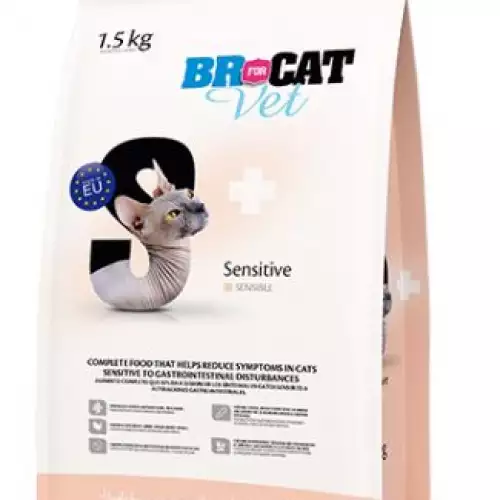 🚀 ¡ALIVIO INMEDIATO PARA TU GATO! 🐱 BR For Cat Vet Sensitive 500g ✨ ORIGINAL