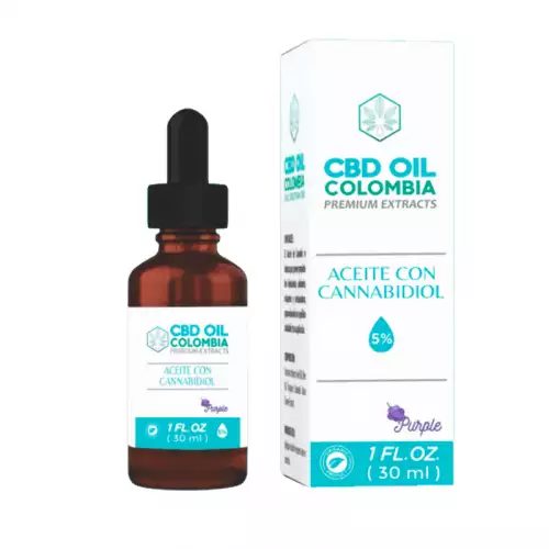 Aceite CBD 5% Purple 30 ml relajante nocturno
