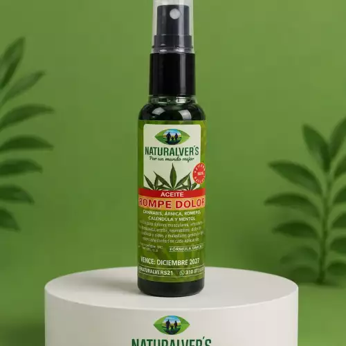 Aceite de cannabis natural para relajación y bienestar