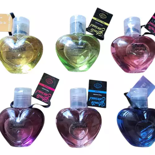 Aceite sensual para masajes sabores pack 6 x 30 g