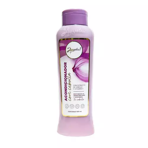 Acondicionador con cebolla y vitamina E desenredante