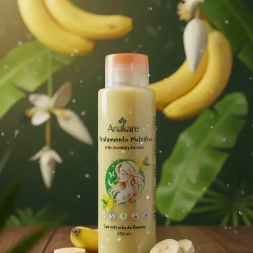Acondicionador nutritivo con extracto de banano Anakare