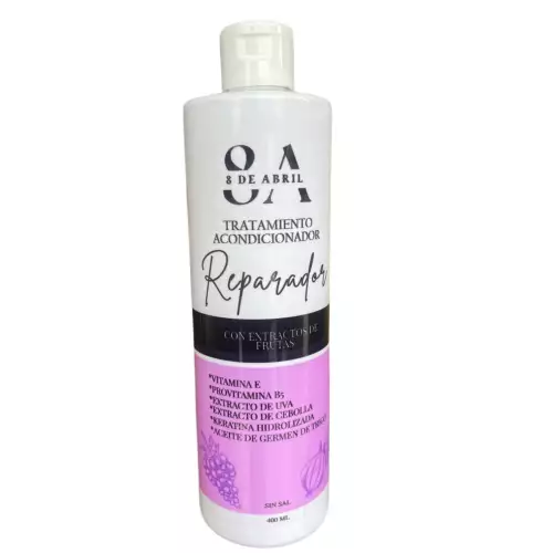 Acondicionador reparador 8 de Abril con vitamina E