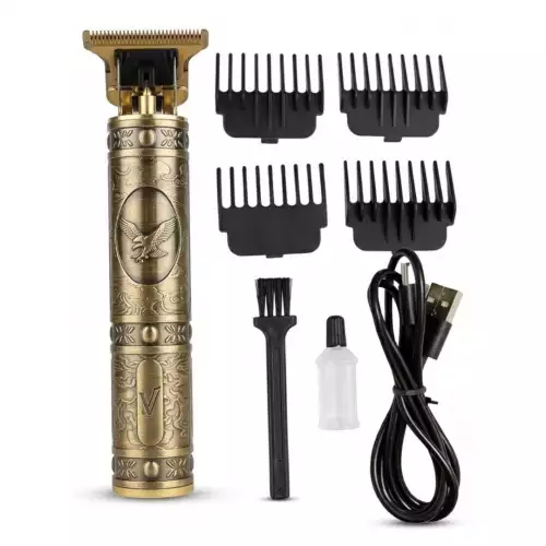 Afeitadora Profesional SHUKE YWNG-155 Recargable USB con 4 Peines de Corte
