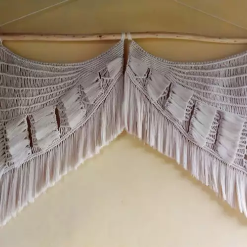 Alas en macramé