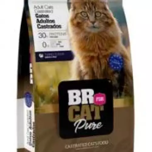 Alimento gato castrado sabor pavo 3kg proteína magra
