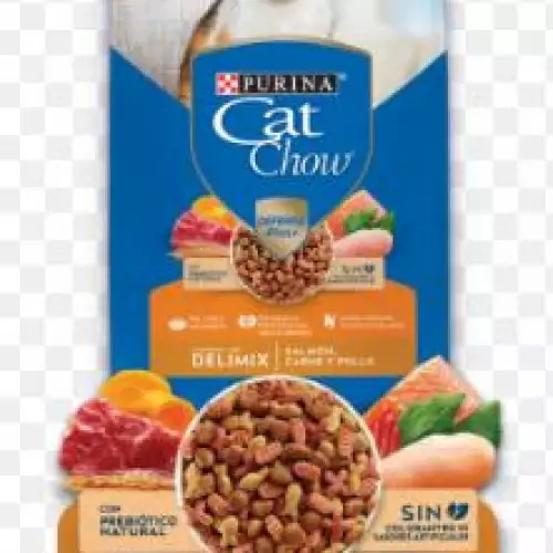 Alimento para gato Cat Chow 10 kg con salmón y pollo