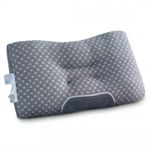 Almohada Ortopédica Para Cuello Y Espalda Con Funda Transpirable