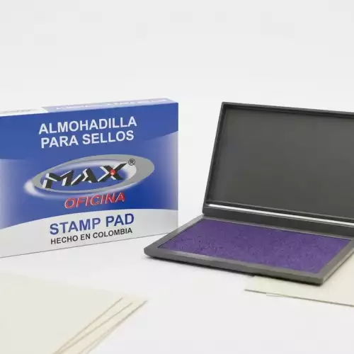 Almohadilla para sellos MAX sin tinta personalizable