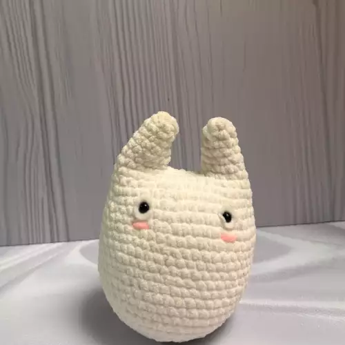 Amigurumi Chibi Totoro tejido a mano 17 cm