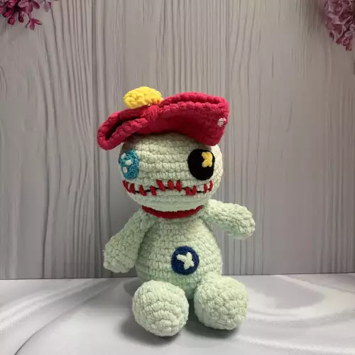 Amigurumi Trapos sentada Lilo & Stitch 24 cm