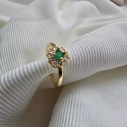 Anillo ajustable en rodio para cualquier ocasión