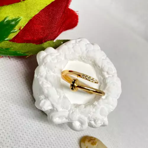 Anillo en covergold estilo pandora ajustable