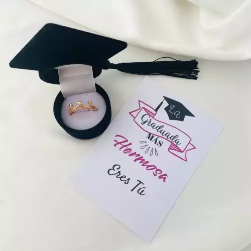 Anillo graduada hermosa 2