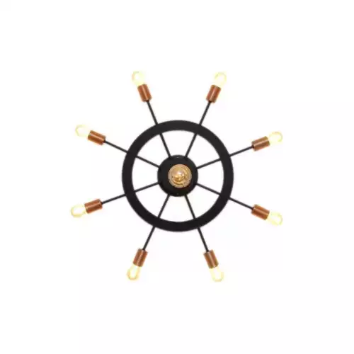 Aplique Timón 9 Luces Decorativo