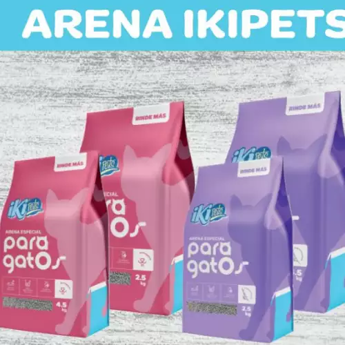 ARENA IKIPETS SIN FRAGANCIA 4,5 KILOS