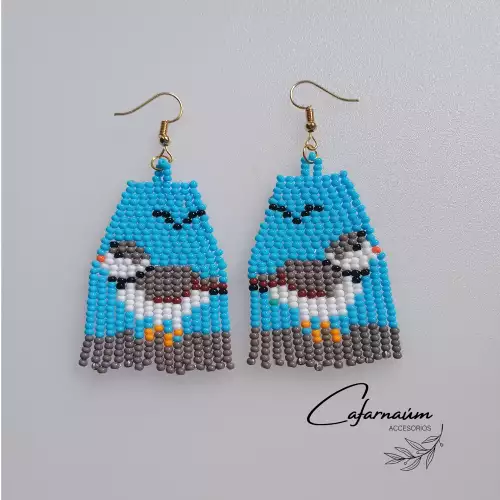 ARETES AVE FONDO AZUL