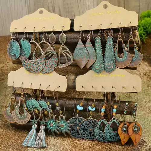 ARETES COLGANTES VINTAGE