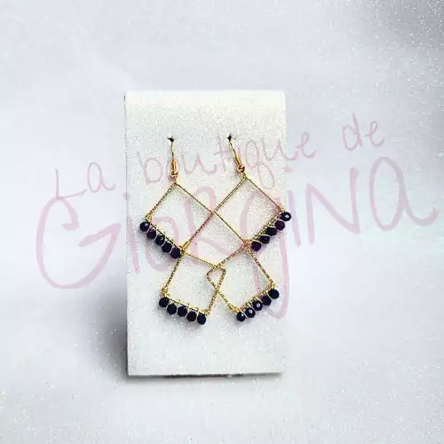 Aretes cuadro